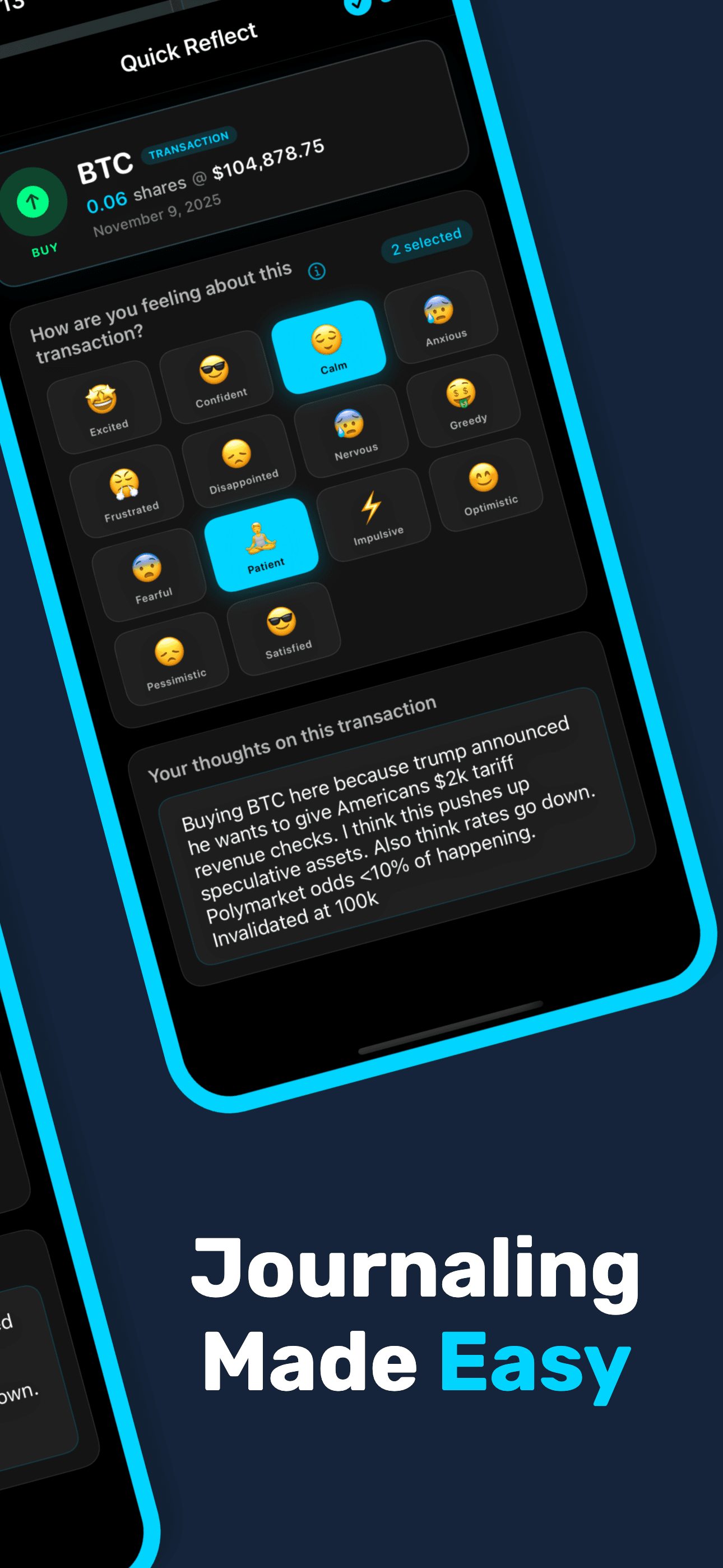 LunarLog AI screenshot 2